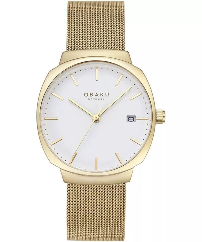 Часовник Дамски Obaku Felt Lille Gold V273LDGWMG