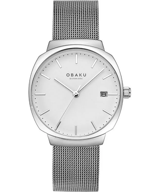 Часовник Дамски Obaku Felt Lille Steel V273LDCWMC