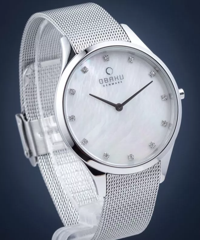 Часовник Дамски Obaku Fin Steel V217LXCWMC