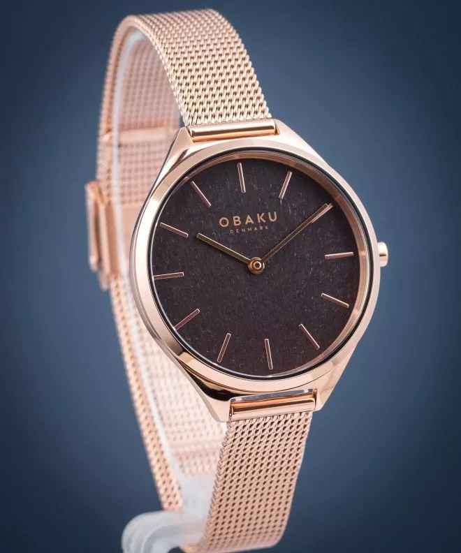 Часовник Дамски Obaku Kafee Chocolate V257LHVNMV