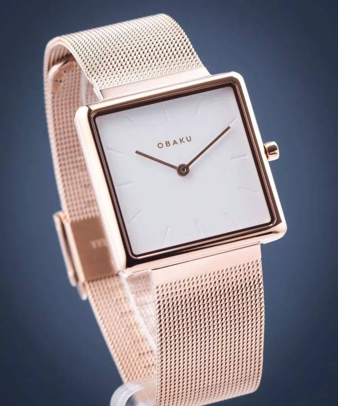 Часовник Дамски Obaku Kvadrat V236LXVIMV