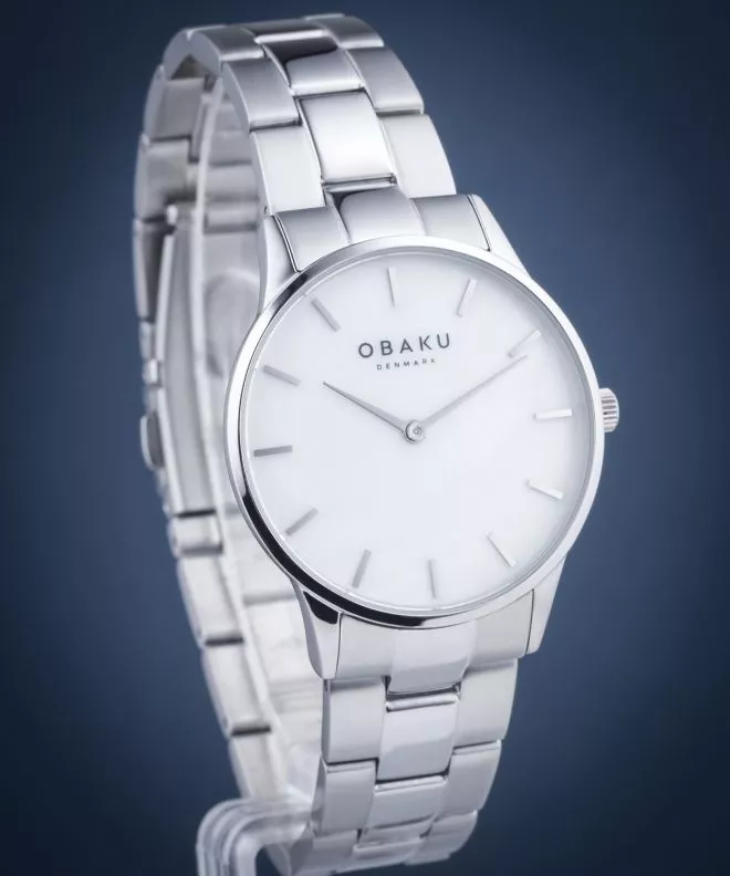 Часовник Дамски Obaku Lyng Lille-Steel V247LXCWSC