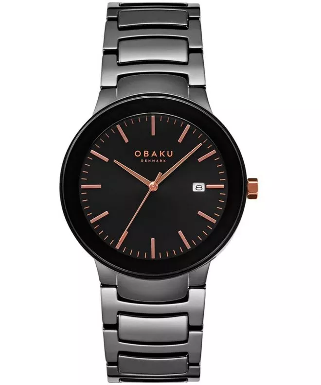 Часовник Дамски Obaku Pil - Lille Dark V280LDBBCB