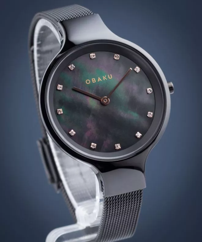 Часовник Дамски Obaku Sky Charcoal V173LXBBMB2