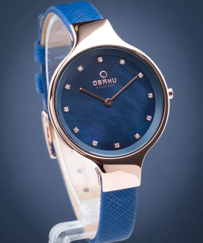 Часовник Дамски Obaku Sky Navy V173LXVLRA