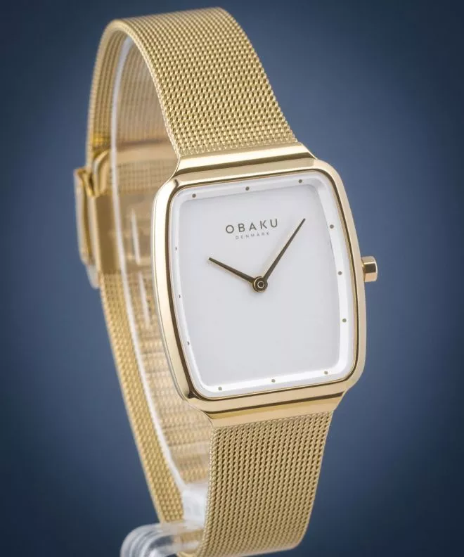 Часовник Дамски Obaku Tern Lille Gold V267LXGIMG