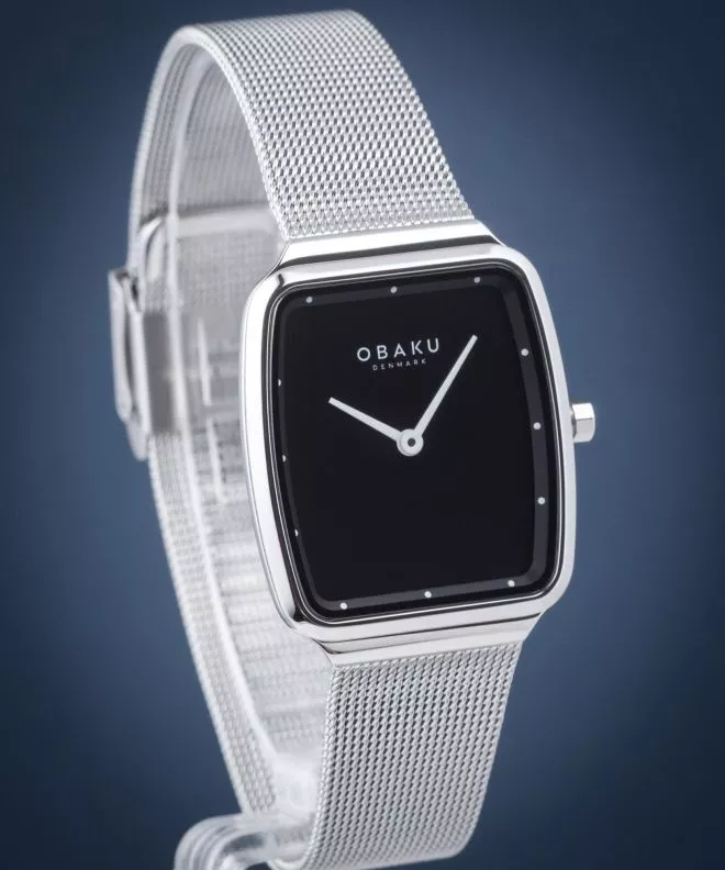 Часовник Дамски Obaku Tern Lille Onyx V267LXCBMC