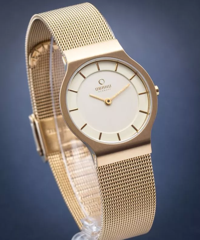 Часовник Дамски Obaku Ultra Slim V133LGGMG1