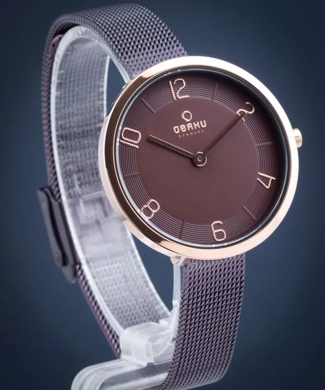 Часовник Дамски Obaku Vand Walnut V195LXVNMN