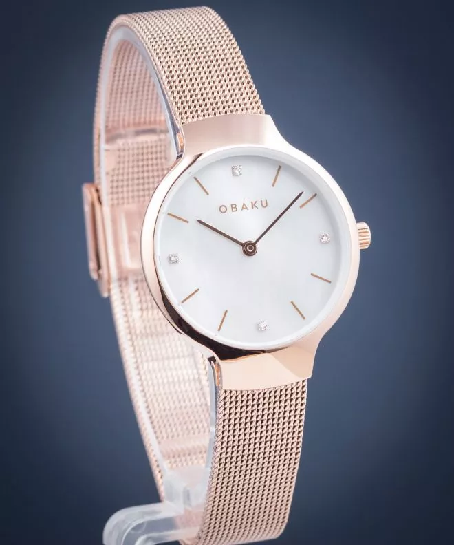 Часовник Дамски Obaku Vikke Rose V241LXVWMV