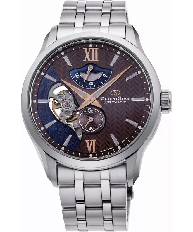 Часовник Мъжки Orient Star Contemporary Open Heart Automatic RE-AV0B02Y00B