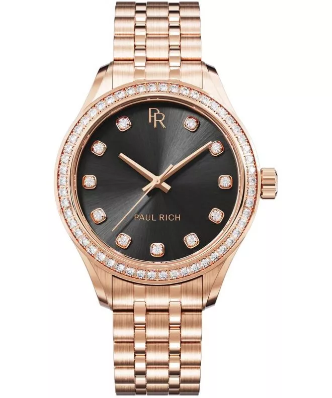 Часовник Дамски Paul Rich Crystelle Rose Gold Black 717931446271