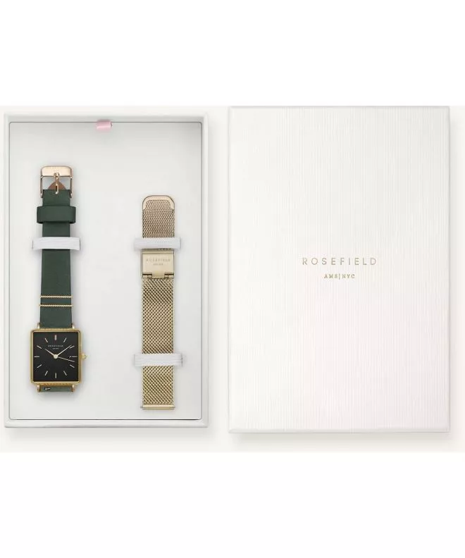 Часовник Дамски Rosefield Boxy Gift Set BFGMG-X237