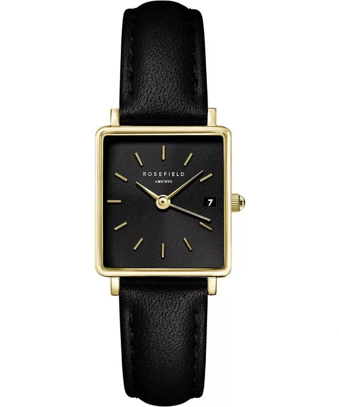 Часовник Дамски Rosefield Boxy XS Black QBBLG-Q53