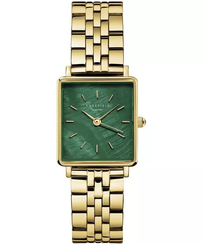 Часовник Дамски Rosefield Boxy XS Emerald BEGSG-Q050