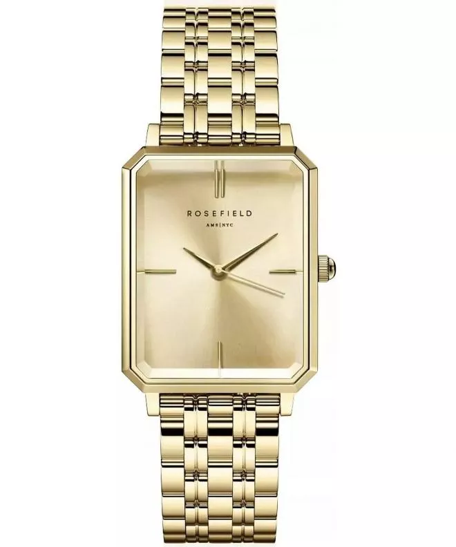 Часовник Дамски Rosefield Octagon Champagne OCGSG-O65