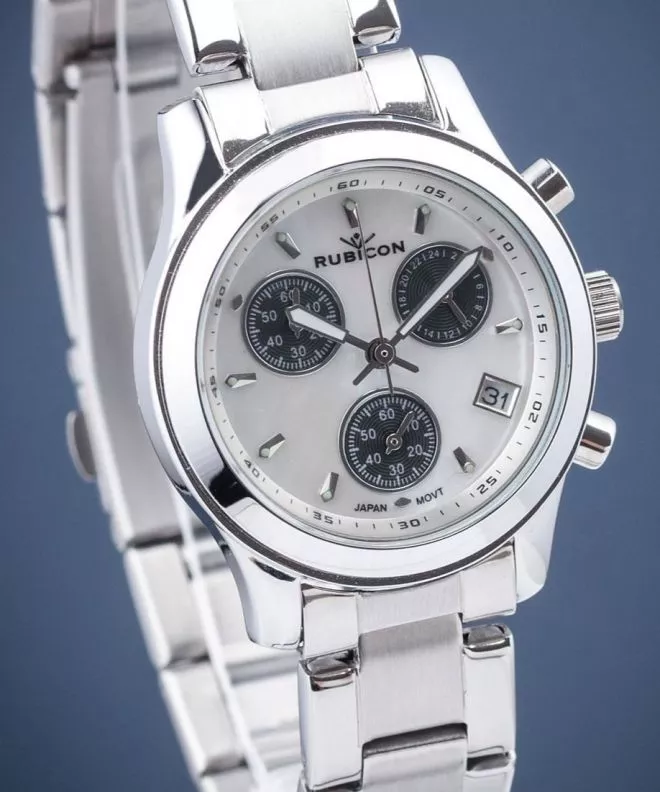 Часовник Дамски Rubicon Chronograph RNBD08SIMD03AX
