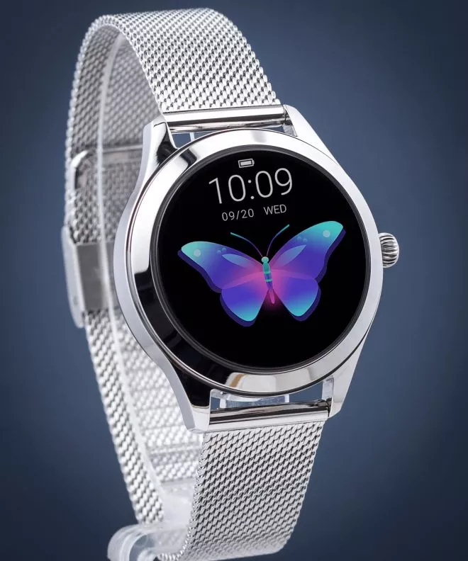 Смартчасовник Дамски Rubicon Smartwatch SMARUB009 (RNBE37SIBX05AX) 