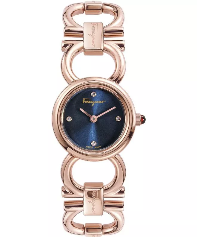 Часовник Дамски Salvatore Ferragamo Double Gancini Round SFYD00421