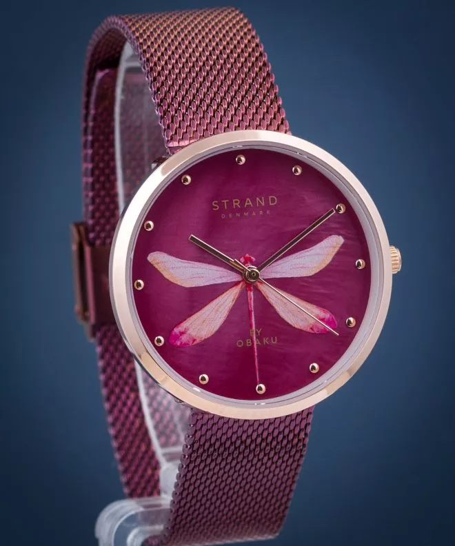 Часовник Дамски Strand by Obaku Dragonfly S700LXVDMD-DDP