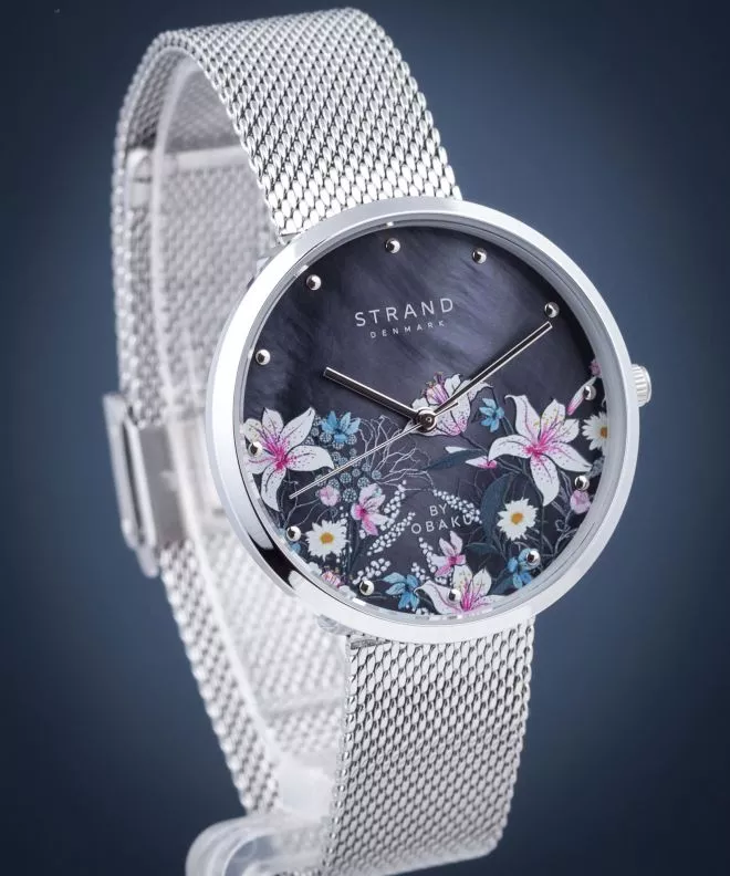 Часовник Дамски Strand by Obaku Flower S700LXCBMC-DF