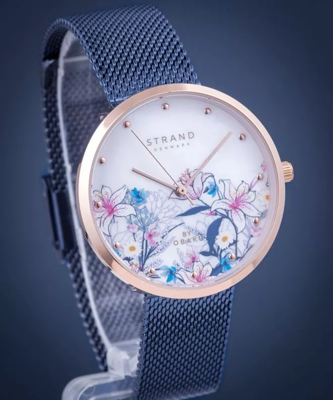 Часовник Дамски Strand by Obaku Flower S700LXVWML-DF