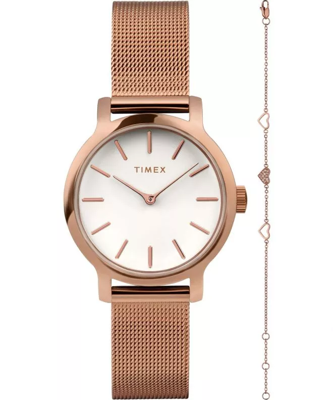 Часовник Дамски Timex Transcend Gift Set TWG064100