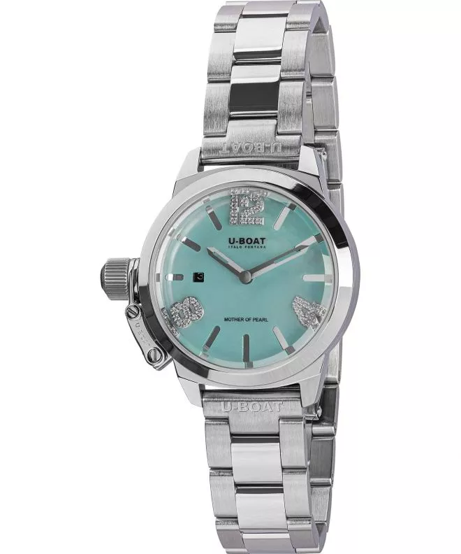 Часовник Дамски U-Boat Classico Lady 30mm Acquamarine 8900