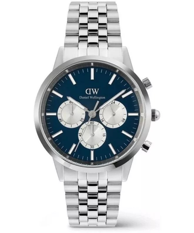 Часовник Унисекс Daniel Wellington Iconic Arch 5-Link Arctic Panda Chronograph DW00100874