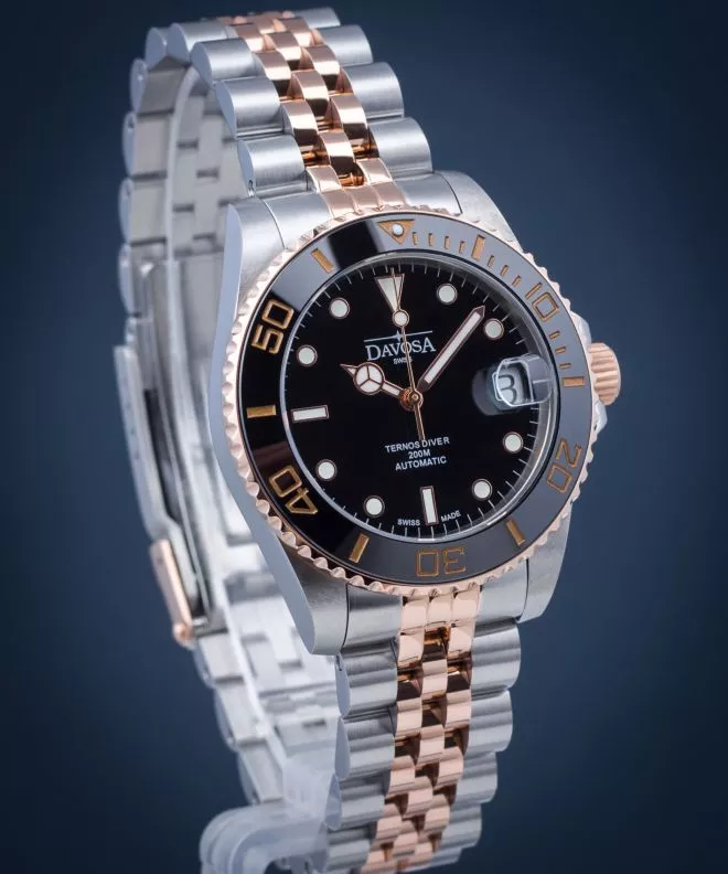 Часовник Унисекс Davosa Ternos Medium Diver Automatic 166.196.05