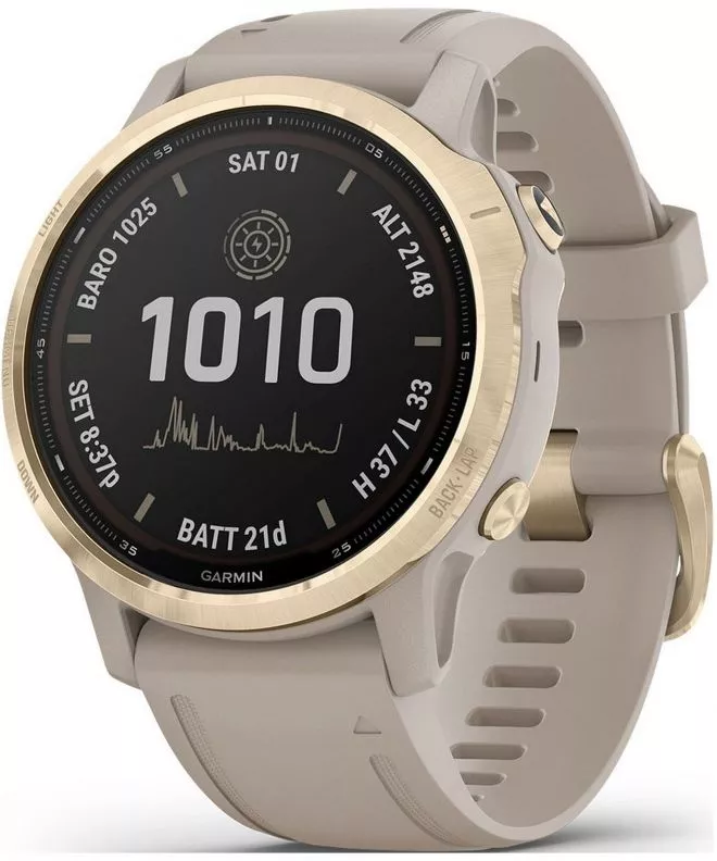 Смартчасовник Унисекс Garmin Fenix 6S Pro Solar 010-02409-11
