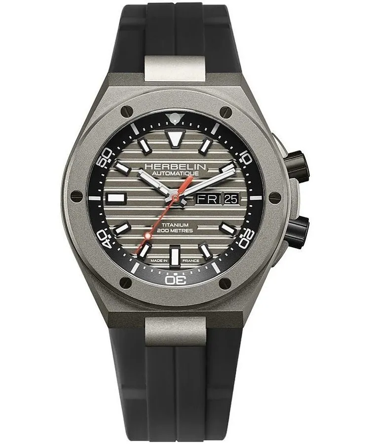 Часовник Мъжки Herbelin Cap Camarat Automatic Titanium 1745TITICA