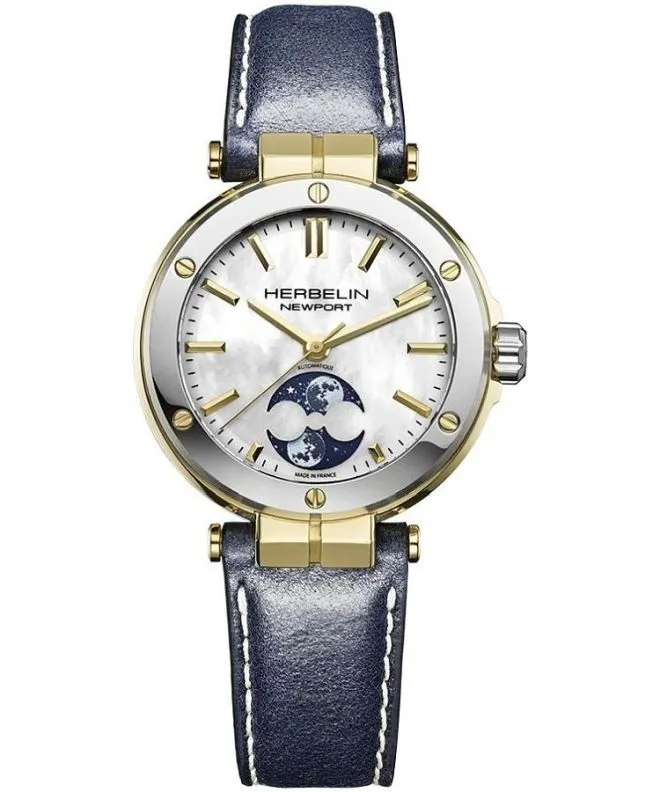 Часовник Дамски Herbelin Newport Moonphase Automatic 2879T1N19BL