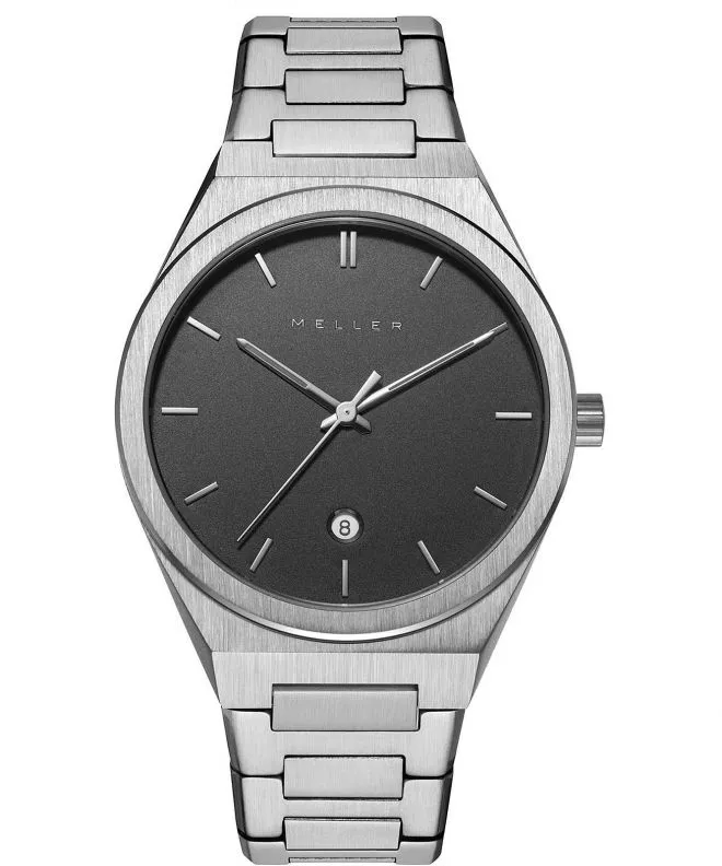 Часовник Унисекс Meller Nairobi Black Silver 11PN-3.2SILVER