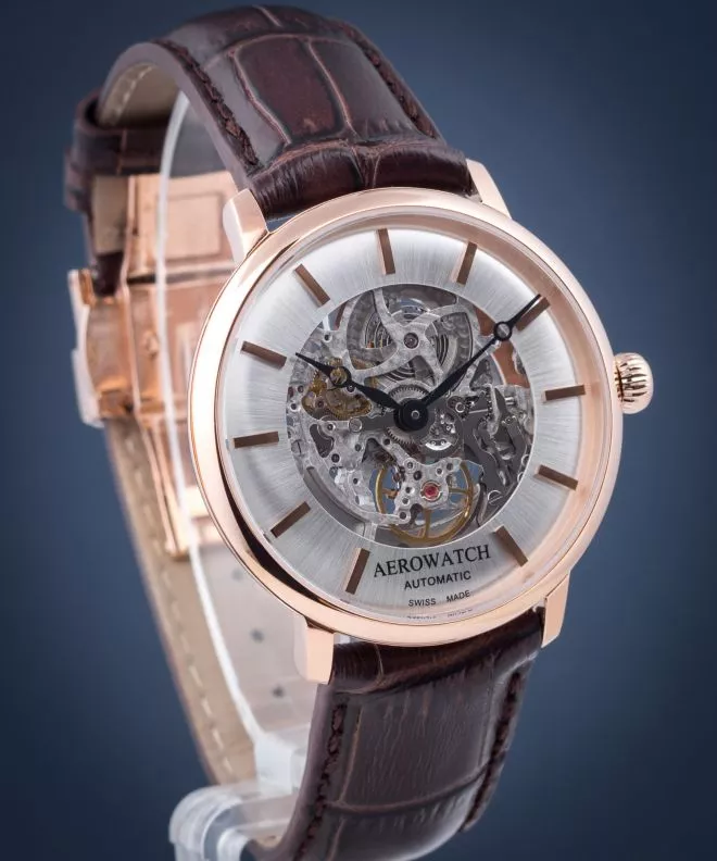 Часовник Мъжки Aerowatch Heritage Slim Automatic 67975-RO01-SQ