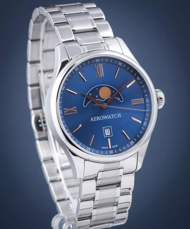 Часовник Мъжки Aerowatch Renaissance Moon Phase 08985-AA01-M