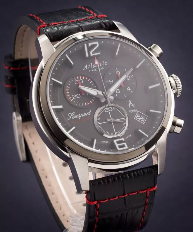 Часовник Мъжки Atlantic Seasport Chronograph 87461.42.45