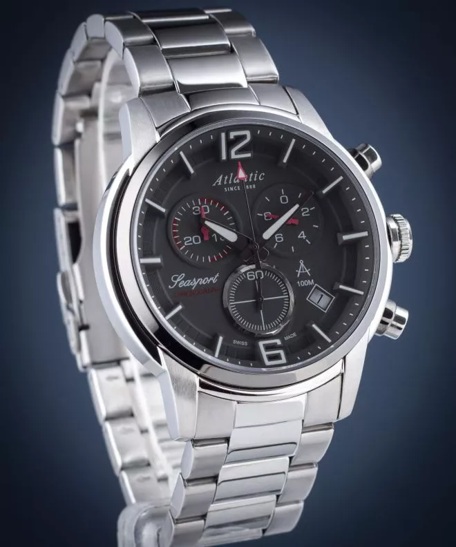 Часовник Мъжки Atlantic Seasport Chronograph 87466.42.45