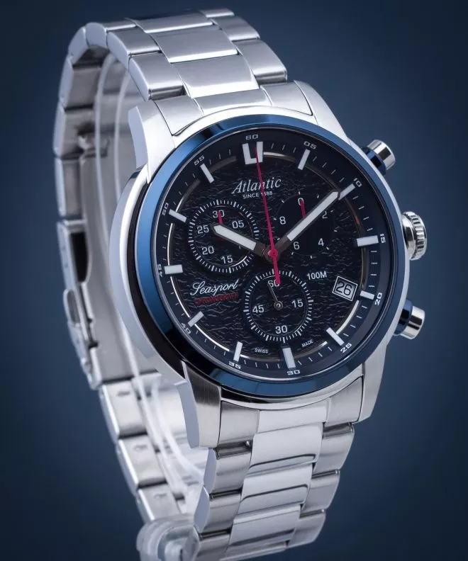 Часовник Мъжки Atlantic Seasport Chronograph 87466.47.51
