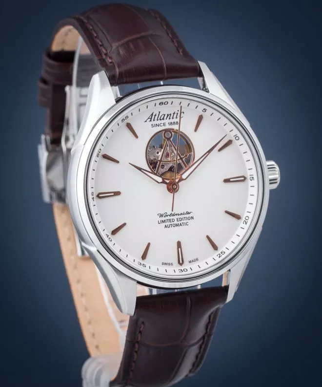 Часовник Мъжки Atlantic Worldmaster Open Heart Limited Edition 52780.41.21R