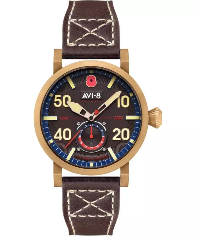 Часовник Мъжки AVI-8 Carbon Dambuster Anniversary Royal British Legion Limited Edition AV-4108-RBL-05