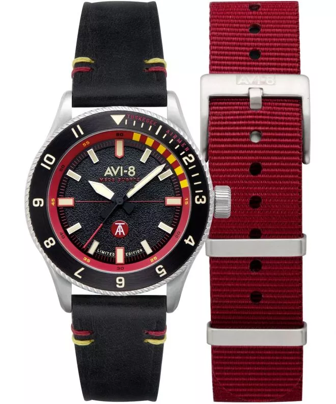 Часовник Мъжки AVI-8 Flyboy Tuskegee Airmen Limited Edition SET AV-4103-01