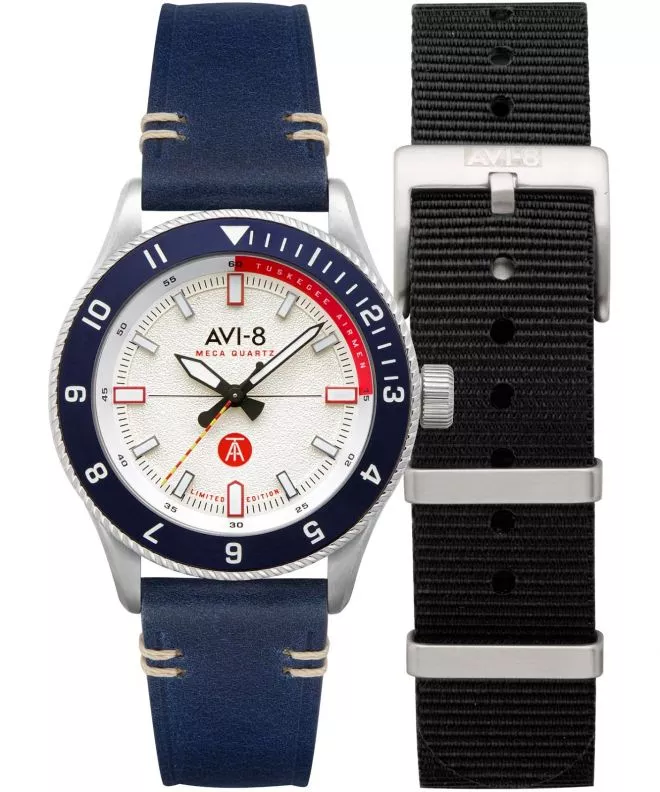 Часовник Мъжки AVI-8 Flyboy Tuskegee Airmen Limited Edition SET AV-4103-03
