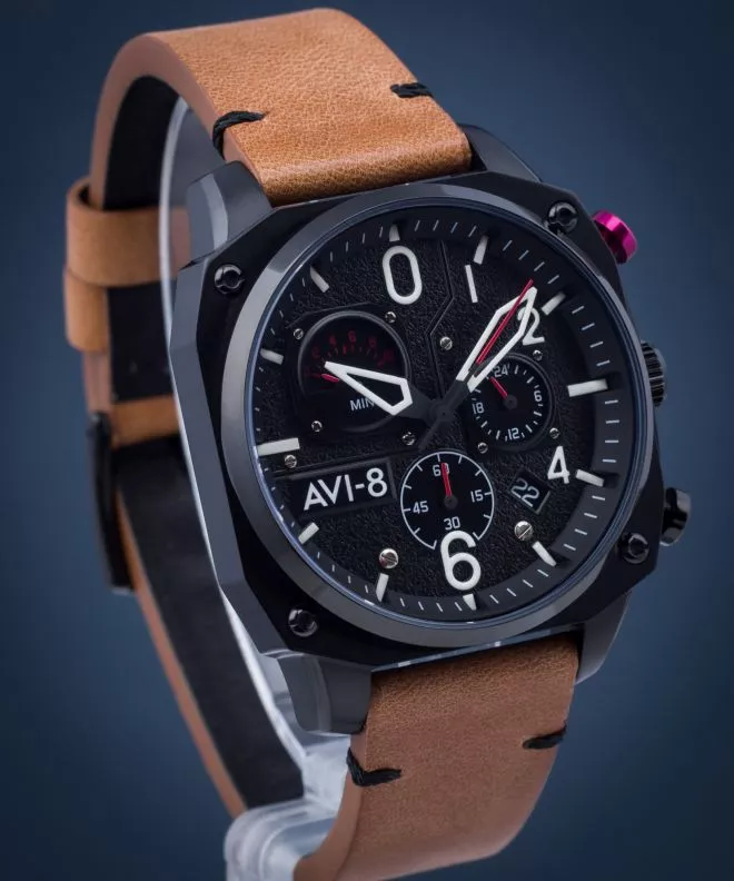 Часовник Мъжки AVI-8 Hawker Hunter Retrograde Chronograph AV-4052-02