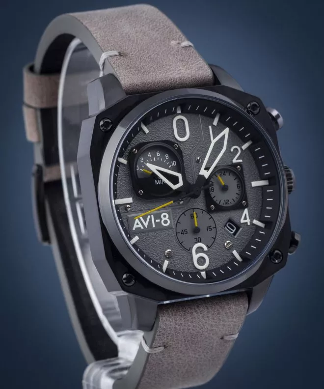 Часовник Мъжки AVI-8 Hawker Hunter Retrograde Chronograph AV-4052-03