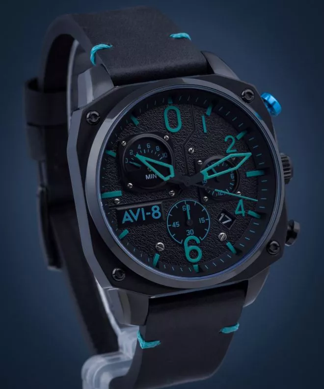 Часовник Мъжки AVI-8 Hawker Hunter Retrograde Chronograph AV-4052-05