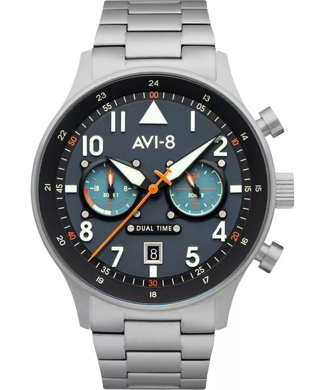 Часовник Мъжки AVI-8 Hawker Hurricane Carey Dual Time Gutersloh AV-4088-22