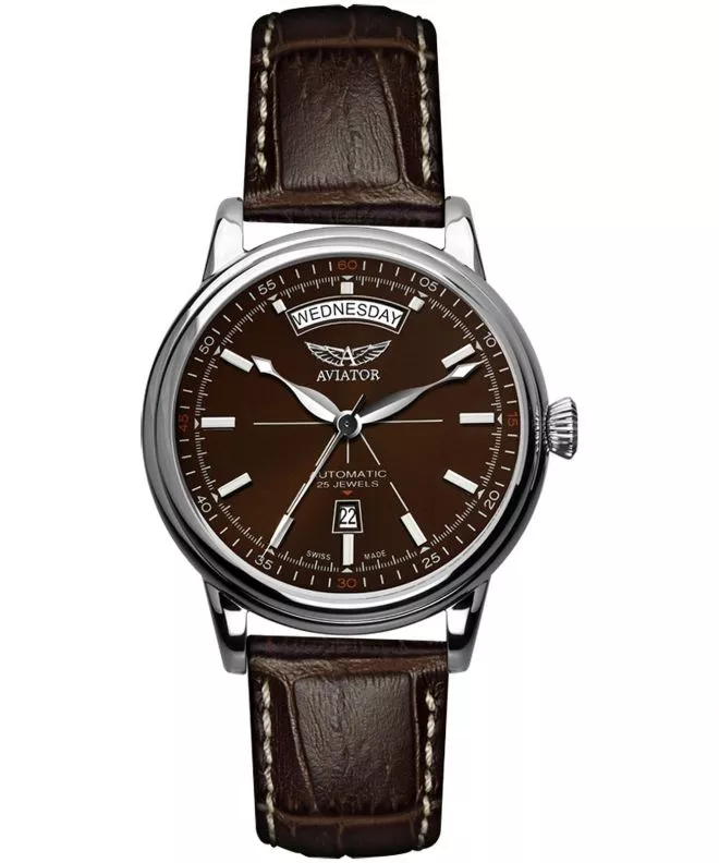 Часовник Мъжки Aviator Douglas Day-Date Automatic Limited Edition V.3.20.0.140.4