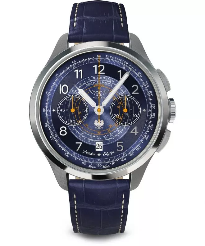 Часовник Мъжки Aviator Heritage Chronograph Trimeter Limited Edition V.4.40.0.352.4 PL