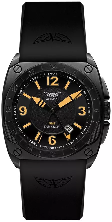 Часовник Мъжки Aviator Mig-29 GMT M.1.12.5.053.6